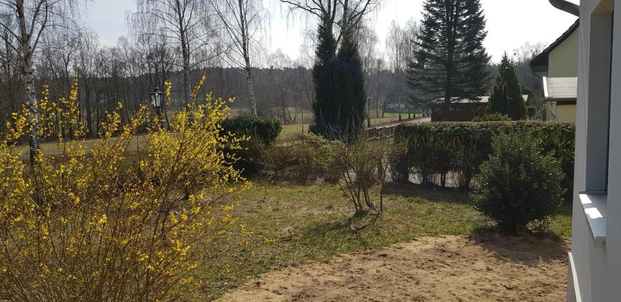 Mecklenburgische Seenplatte - Fh Mit Optionalem Steg Und Ruderboot Grosszerlang Esterno foto