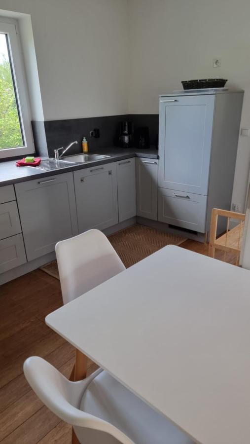 Mecklenburgische Seenplatte - Fh Mit Optionalem Steg Und Ruderboot Grosszerlang Esterno foto